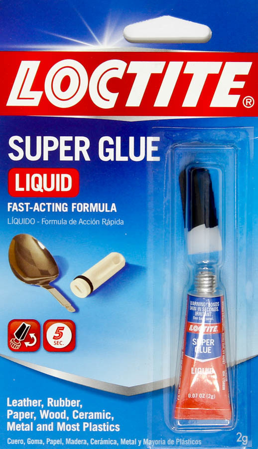 Loctite 1399967 Super Glue, Fast-Acting, 2 g Tube, Each