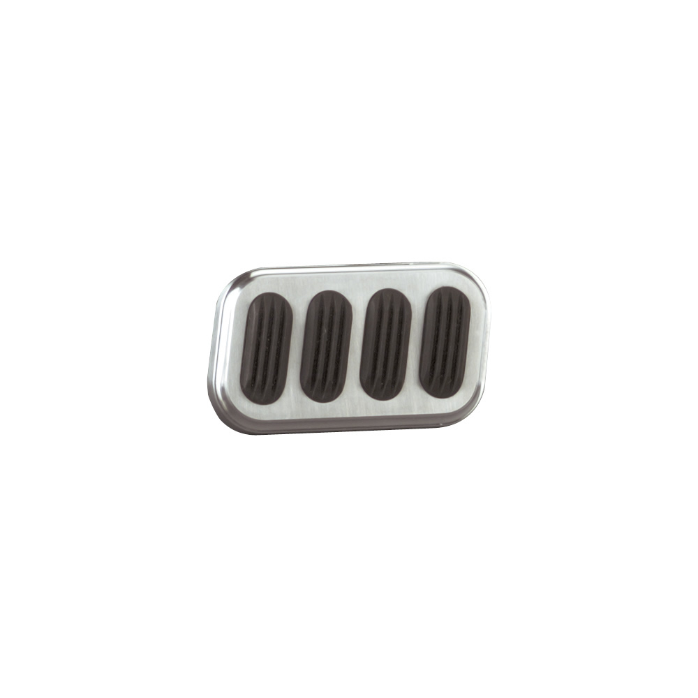 LOKAR — LOKAR Billet Brake Pad W/Rubbe