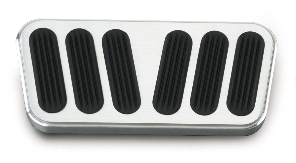 LOKAR — LOKAR 55-57 Chevy Billet Power Brake Pedal Pad w/rubber
