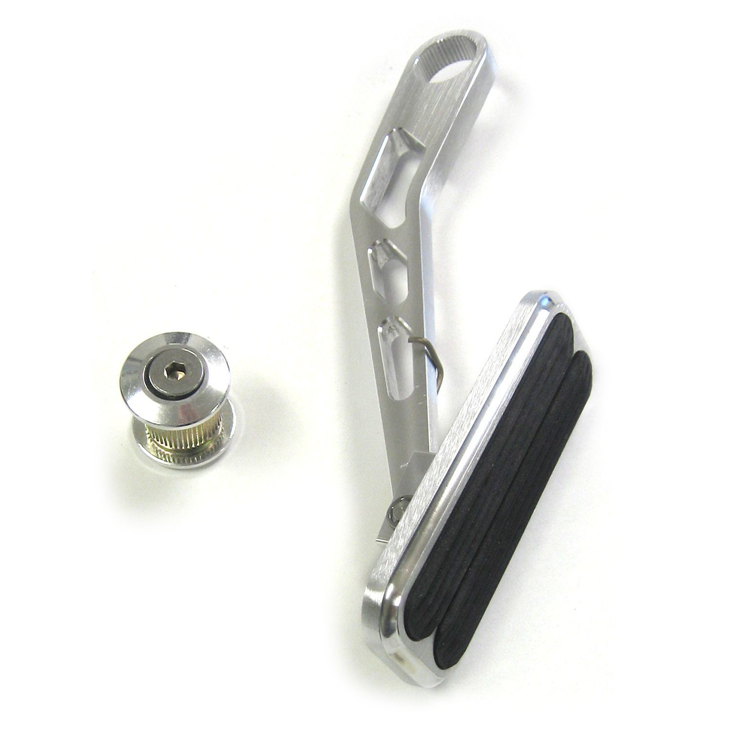 LOKAR — LOKAR Drive-By-Wire XL Pedal Aluminum w/ Rubber Pad