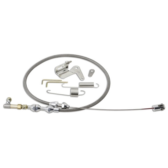LOKAR — LOKAR Duo-Pak Hi-Tech Throttle Cable w/Brackets 36in
