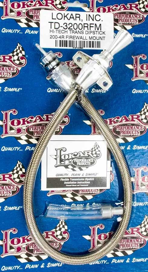 LOKAR — LOKAR Hi-Tech Trans Dipstick 200-R4 Firewall Mount