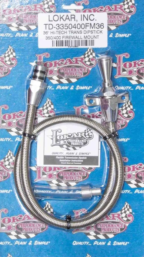 LOKAR — LOKAR 36in Trans Dipstick 350/400 Firewall Mount