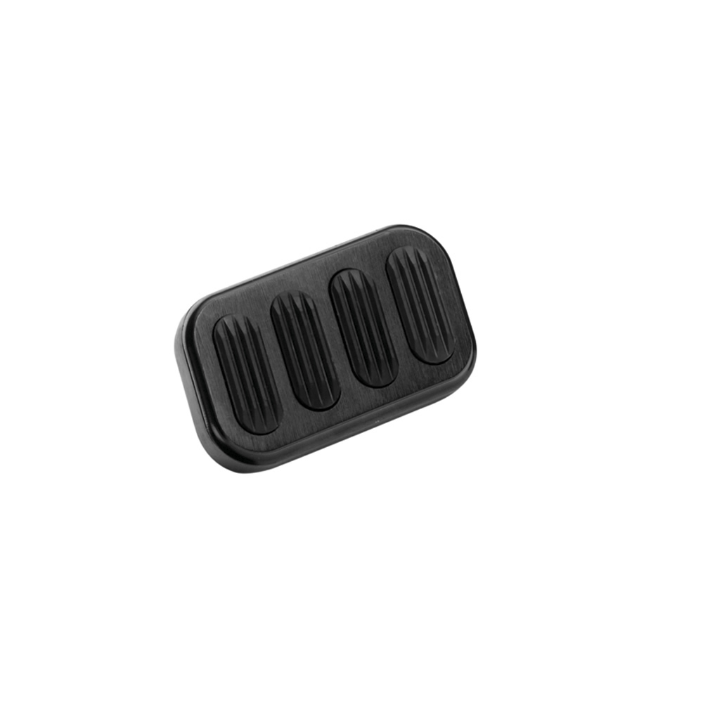LOKAR — LOKAR Blk Billet Aluminum Brake Pad w/Rubber