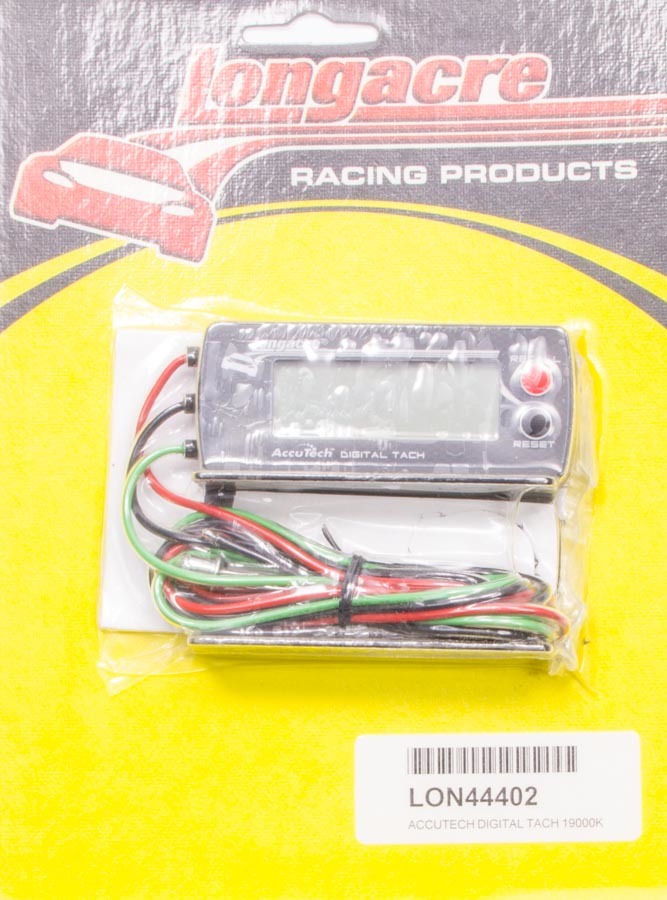 LONGACRE — LONGACRE AccuTech Digital Tach