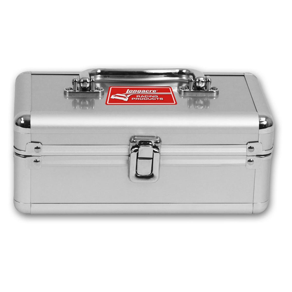 Universal Storage Case - 8-1/4 x 4-1/8 x 3-1/8 in - Single Compartment - Cloth Lined - Plastic - Silver - Each