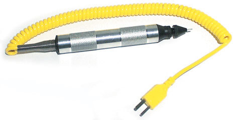 Longacre 52-50750 Pyrometer Probe, Coil Cord, Adjustable Depth, 500 Degree Max, Longacre Pyrometers, Each