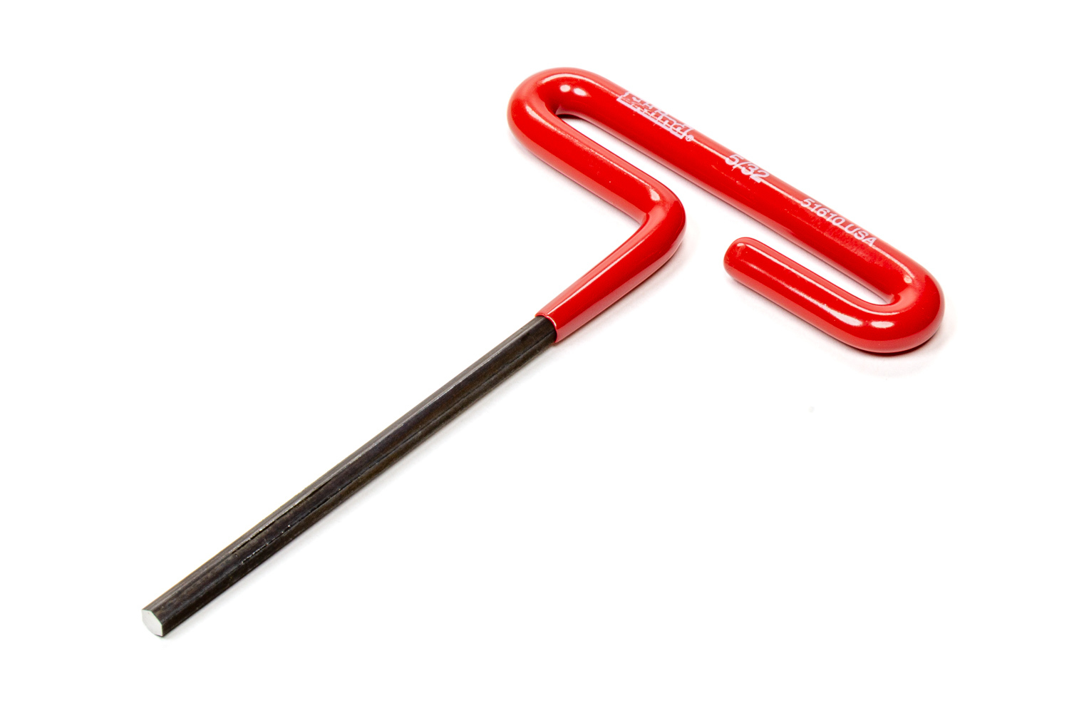 LSM Racing Products 1T-5/32 Allen Wrench, T-Handle, 5/32 in Hex, Plastic / Steel, Black / Red Oxide, Each