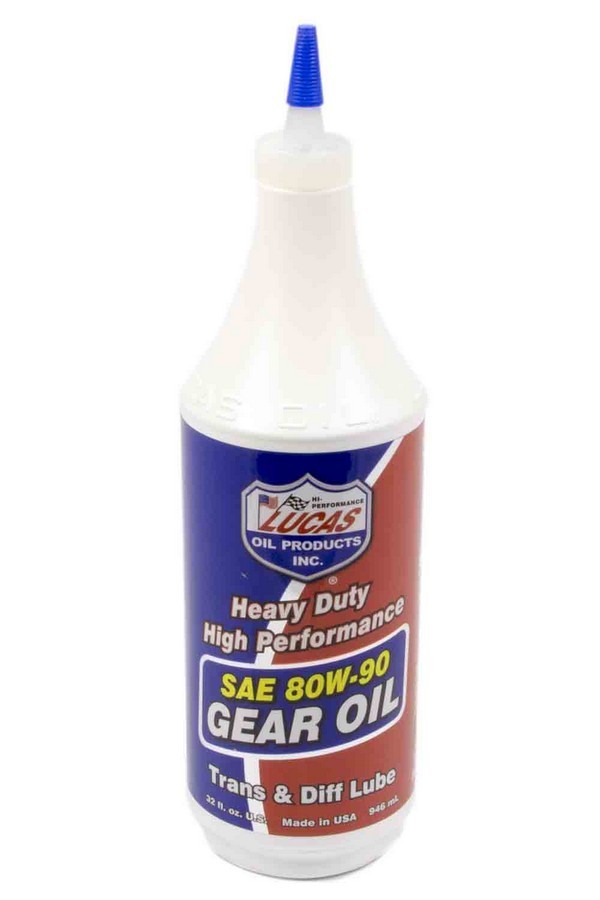 Gear Oil - Heavy Duty - 80W90 - Limited Slip Additive - Conventional - 1 qt Bottle - Each