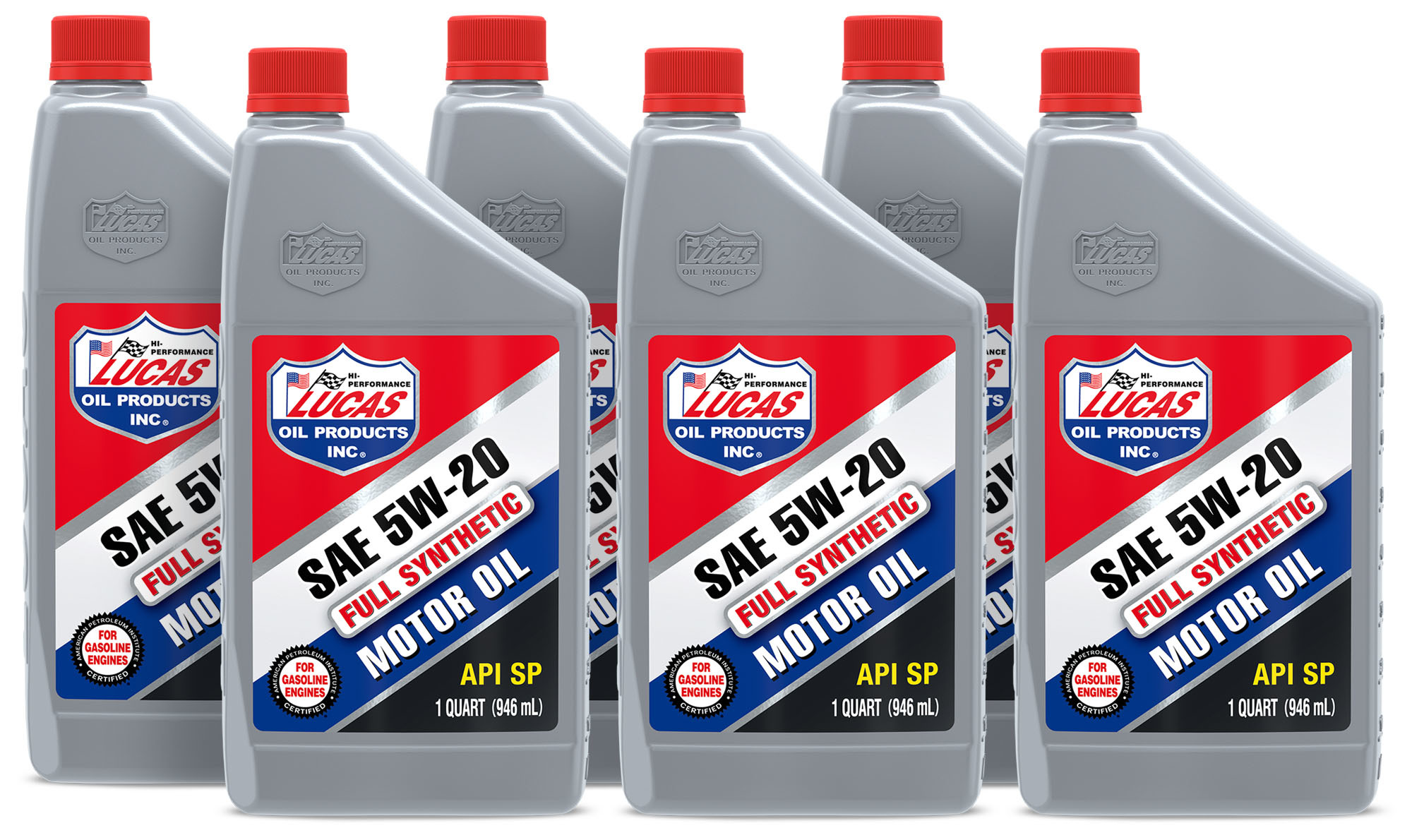 LUCAS OIL — LUCAS OIL Synthetic 5w20 Oil 6x1 Qt