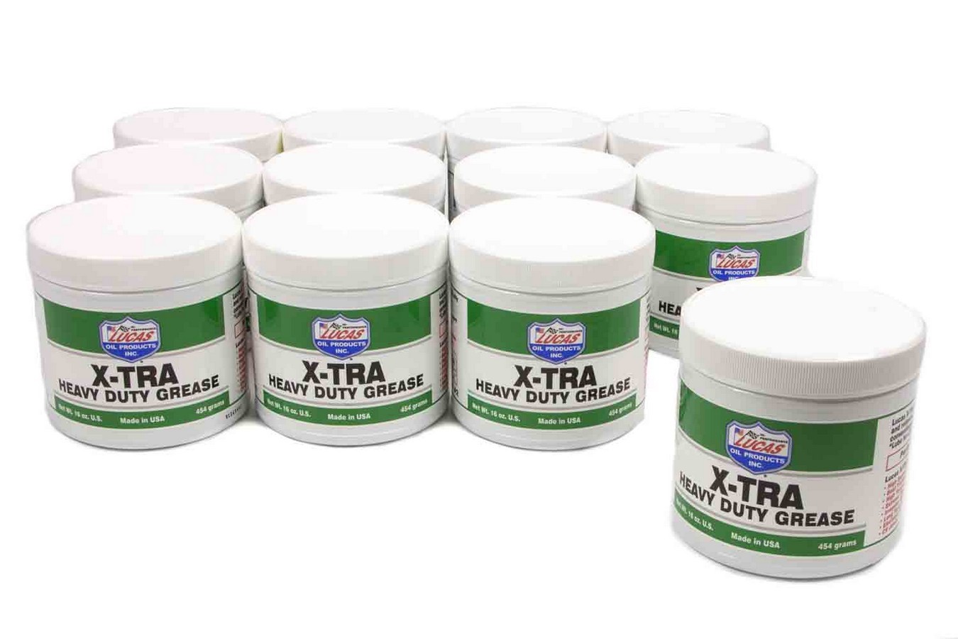 Grease - X-Tra Heavy Duty - Conventional - 1 lb Tub - Set of 12