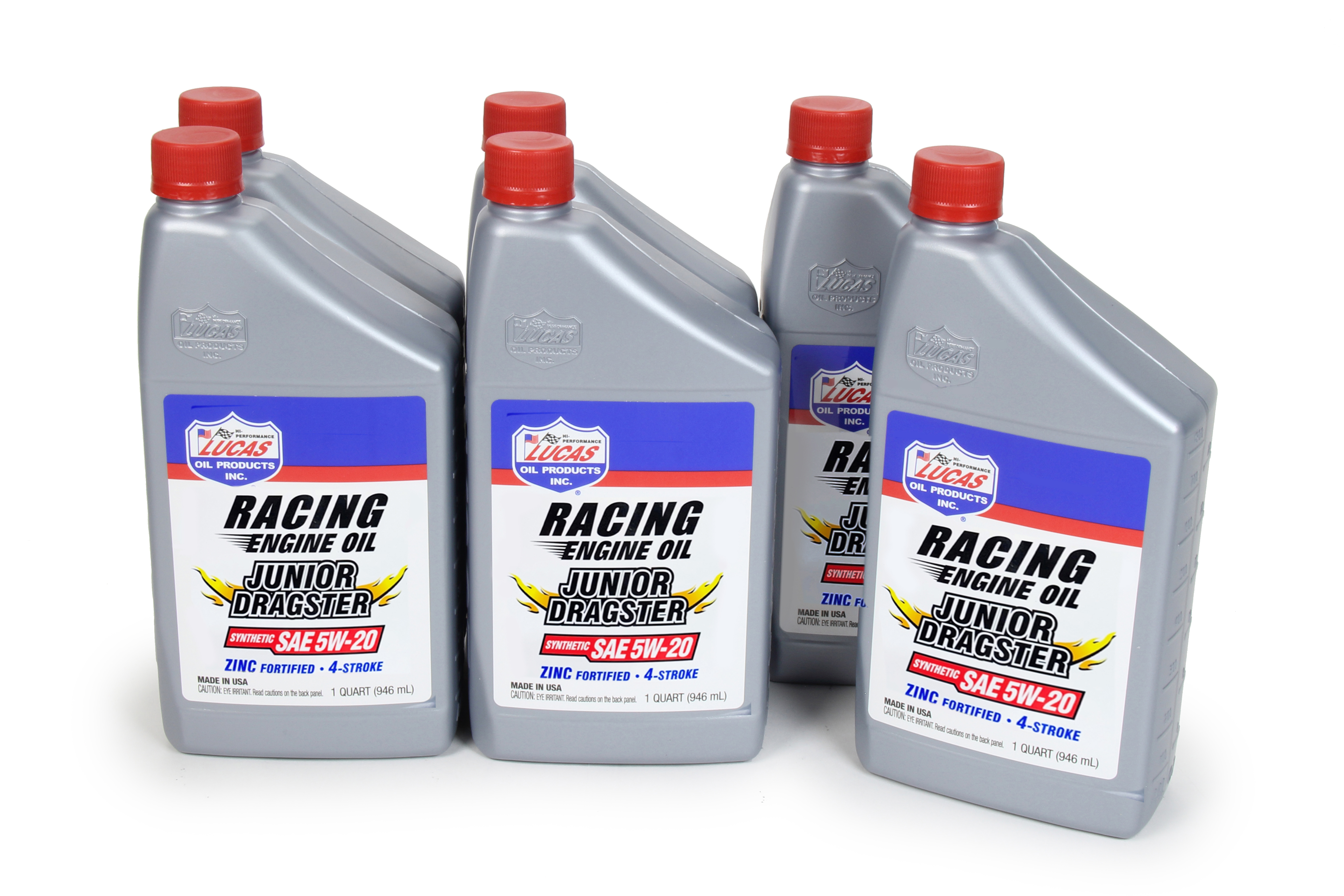 5w20 Lucas Junior Dragster Racing Oil 10476 Jr. / Karting SAE 5W-20, 1 Quart, Case of 6 thumbnail 2