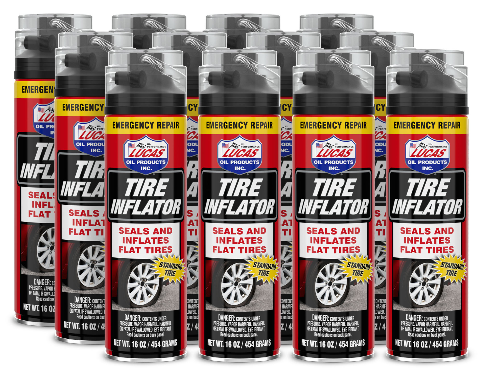Tire Inflator Case 12 x 16oz.