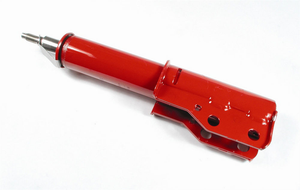Lakewood 40510 Strut, Drag, Twintube, Front, 90 / 10 Valve, Steel, Red Paint, GM F-Body 1982-92, Each