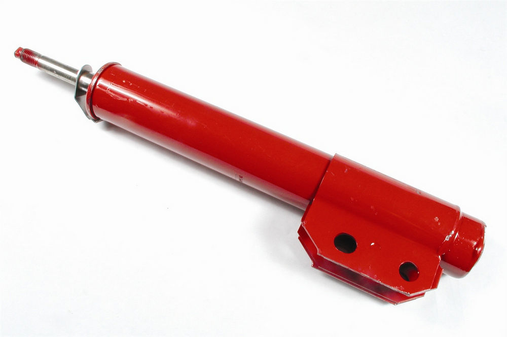Lakewood 40511 Strut, Drag, Twintube, Front, 90 / 10 Valve, Steel, Red Paint, Ford Mustang 1979-93, Each
