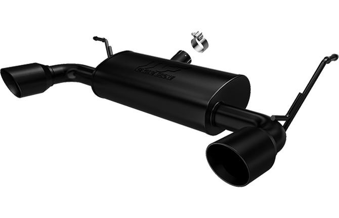 2007 Jeep Wrangler 3.6L Performance Axle-Back Exhaust Systems