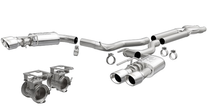18-   Mustang 5.0L Cat Back Exhaust Kit Comp   -19368 