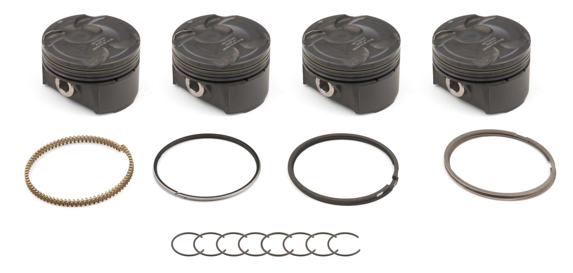 Ford PowerPak Piston Set 2.3L Ecoboost  2015-2021
