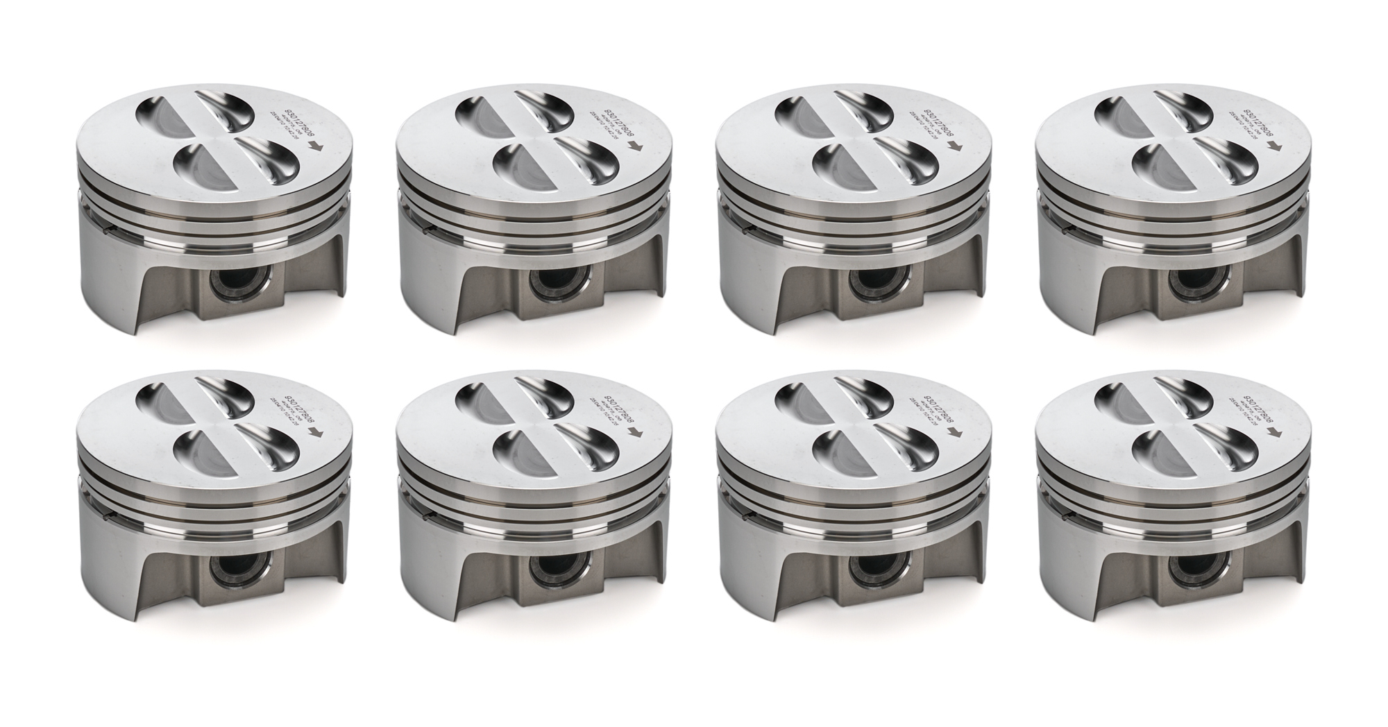 SBC FT Powerpak Piston Set 4.008 Bore 604 Crate