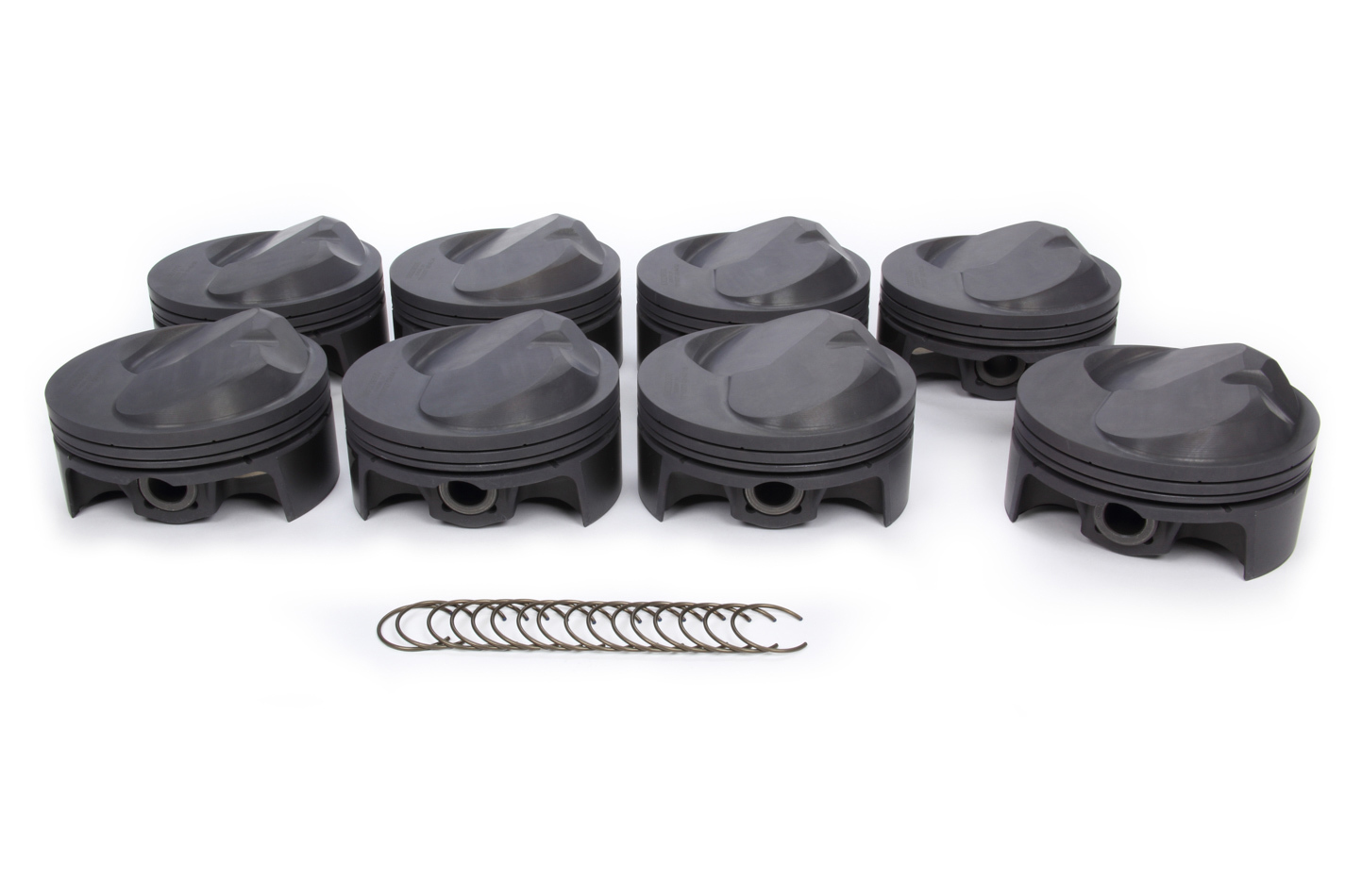Mahle Pistons 930239310 Piston, Elite Sportsman, Forged, 4.610 in Bore, 0.043 x 0.043 x 3 mm Ring Grooves, Plus 47.10 cc, Big Block Chevy, Set of 8