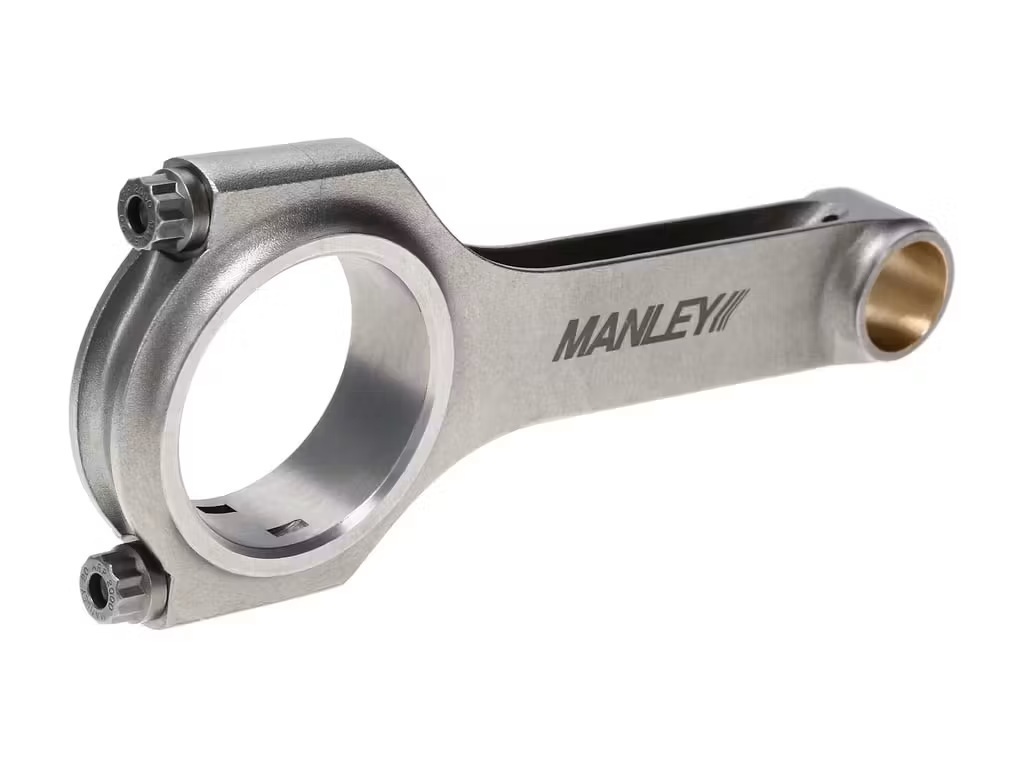 Manley Steel H-Beam Connecting Rods 14050-1 Rod, 4340 H-Beam, Cap Screw, Bushed, Chevy, Small Block, Each thumbnail 2