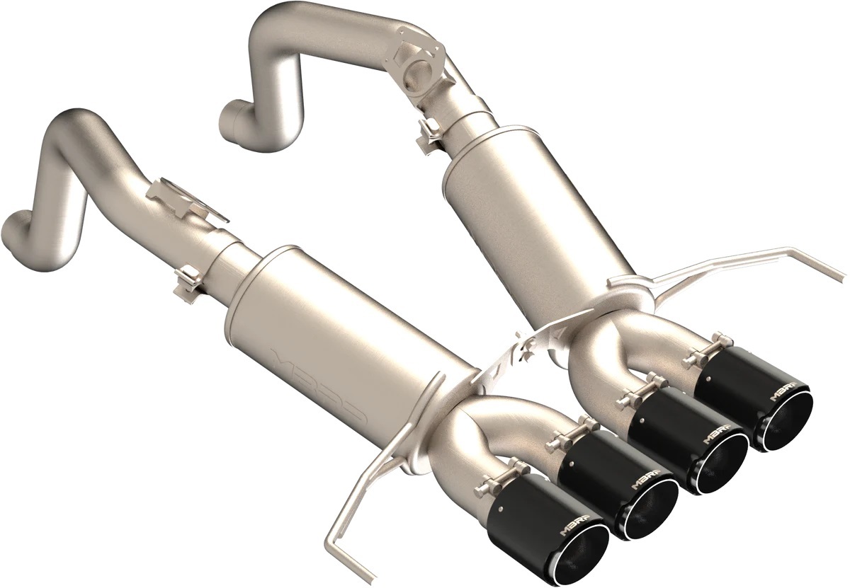 MBRP 14-19 Chevrolet Corvette 3in Dual Split Rear Axle Back w/ Carbon Fiber Tips thumbnail 5