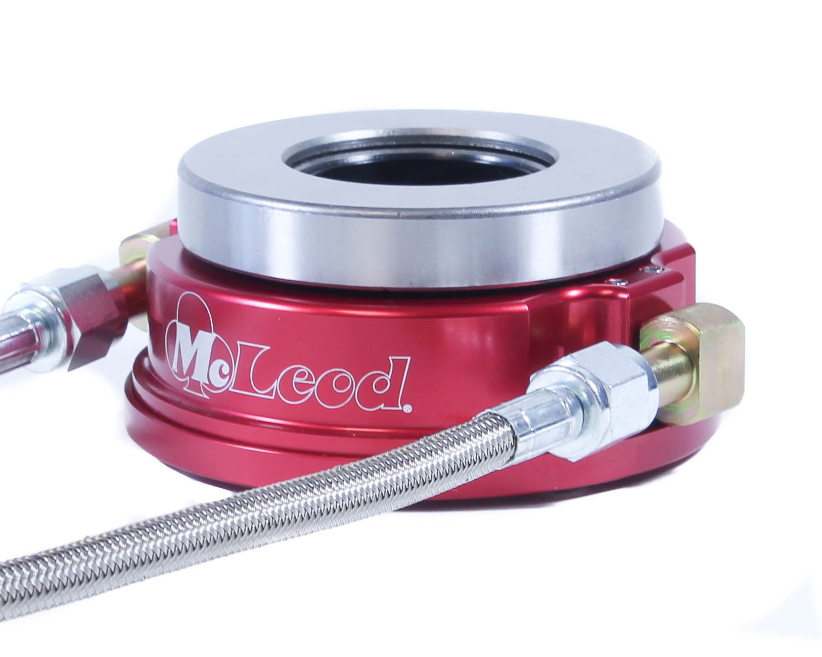 McLeod 1400-30 Throwout Bearing, 1400 Series, Hydraulic, Slip-on, 1.430 in ID, Braided Stainless Lines, Various Applications, Each