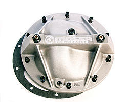 Moser Engineering 7105 Differential Cover, Performance, Gasket / Hardware Included, Aluminum, Natural, 7.5 in, GM 10-Bolt, Each