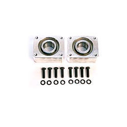 Moser Engineering 9100 C-Clip Eliminator Kit, Bearings / Gaskets / Hardware Included, Aluminum, Natural, Moser Axles, GM 10-Bolt / 12-Bolt, Chevy Impala / Truck 1966-87, Kit