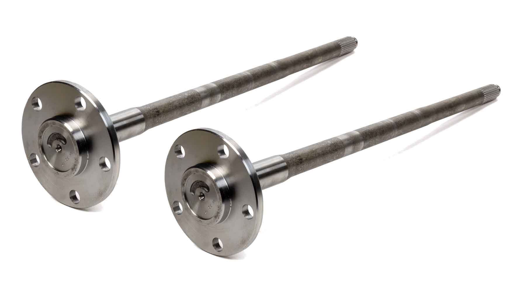 Moser Engineering A102601CT-4750 Axle Shaft, 28-7/16 in Long, 26 Spline Carrier, 5 x 4.75 in Bolt Pattern, C-Clip, Steel, Natural, GM 10-Bolt, Pair