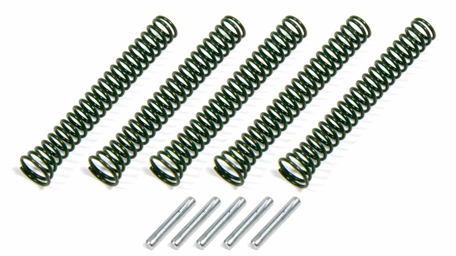 Melling Performance 55049 Oil Pump Relief Spring, High Pressure, 49 psi, Steel, Green, Small Block Chevy, Set of 5