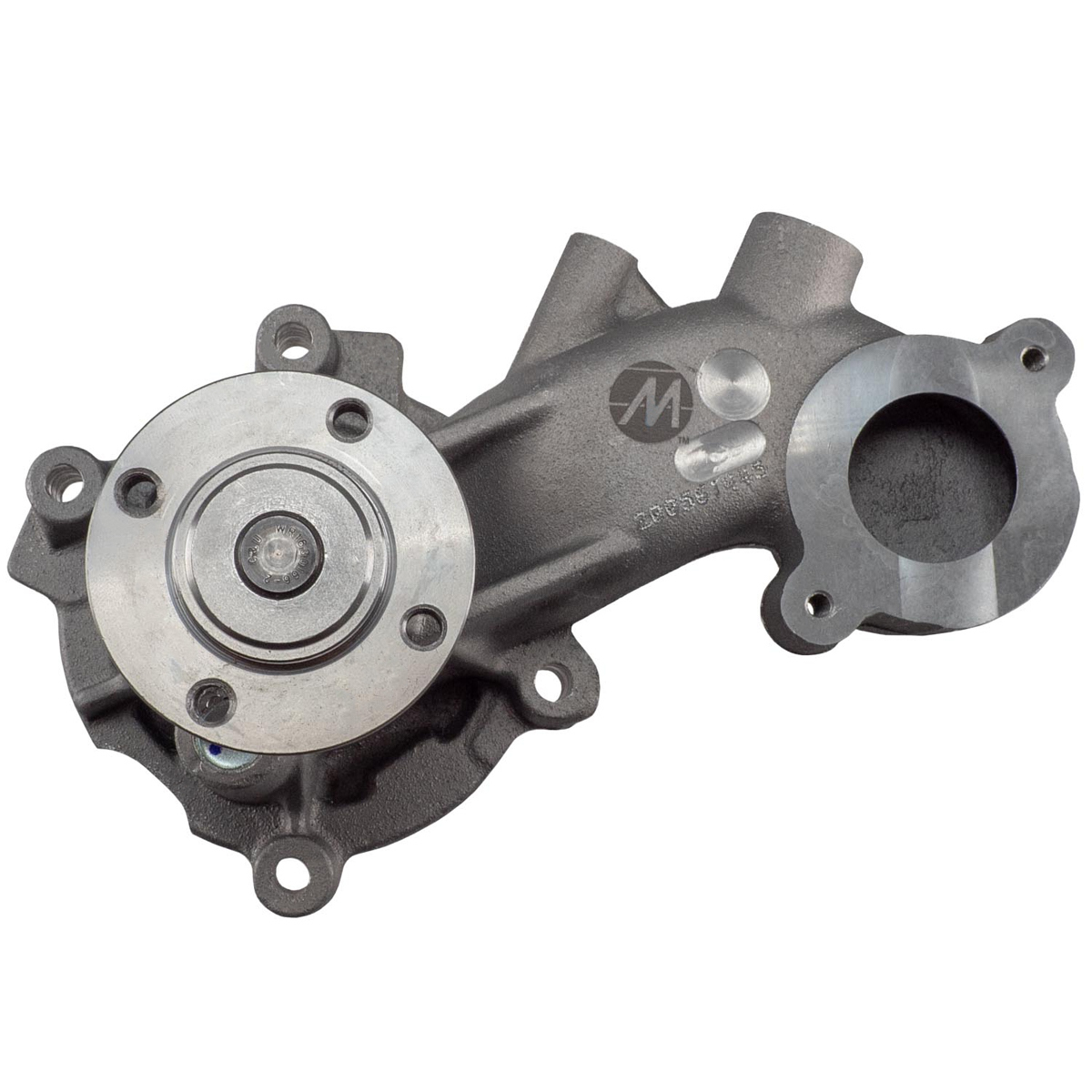 Melling Performance MWP-523 Water Pump, Mechanical, 4.93 in Hub Height, Aluminum, Natural, Ford Coyote, Each