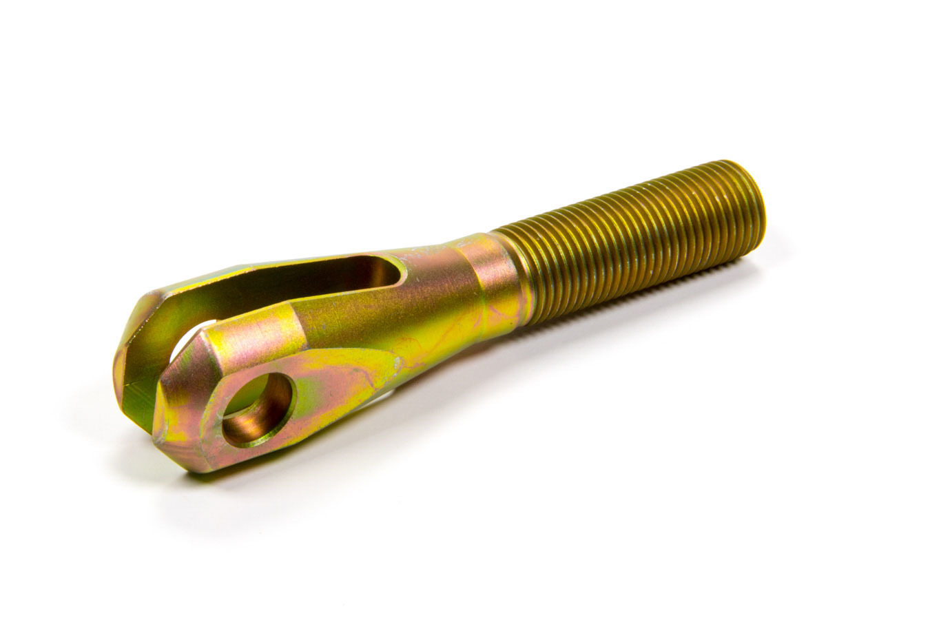 Meziere TC1220 Rod End, Clevis, 3/8 in Bore, 1/2-20 in Right Hand Male Thread, 0.260 in Slot, Chromoly, Cadmium, Each