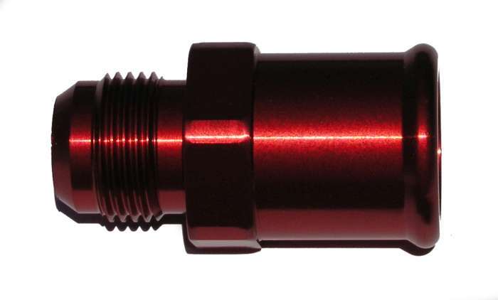 MEZIERE — MEZIERE -16an Male to 1-1/2 Hose Adapter - Red