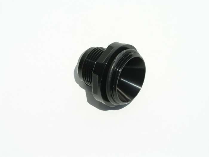 Meziere WP1020U 1'' NPT to 20AN Male Water Pump Fitting Polished Finish