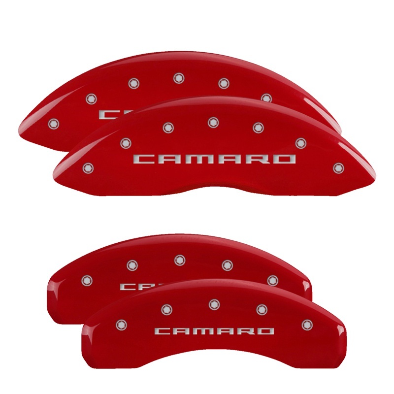 10-   Camaro Caliper Covers Red