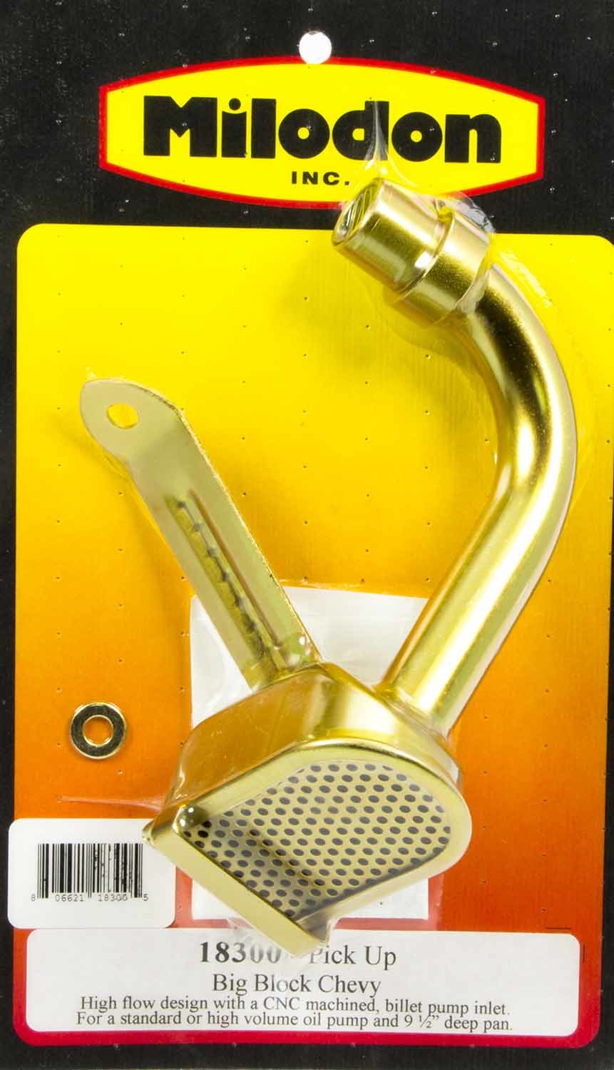 Milidon 18300 Oil Pump Pickup, Street / Strip / Offroad, Pr
