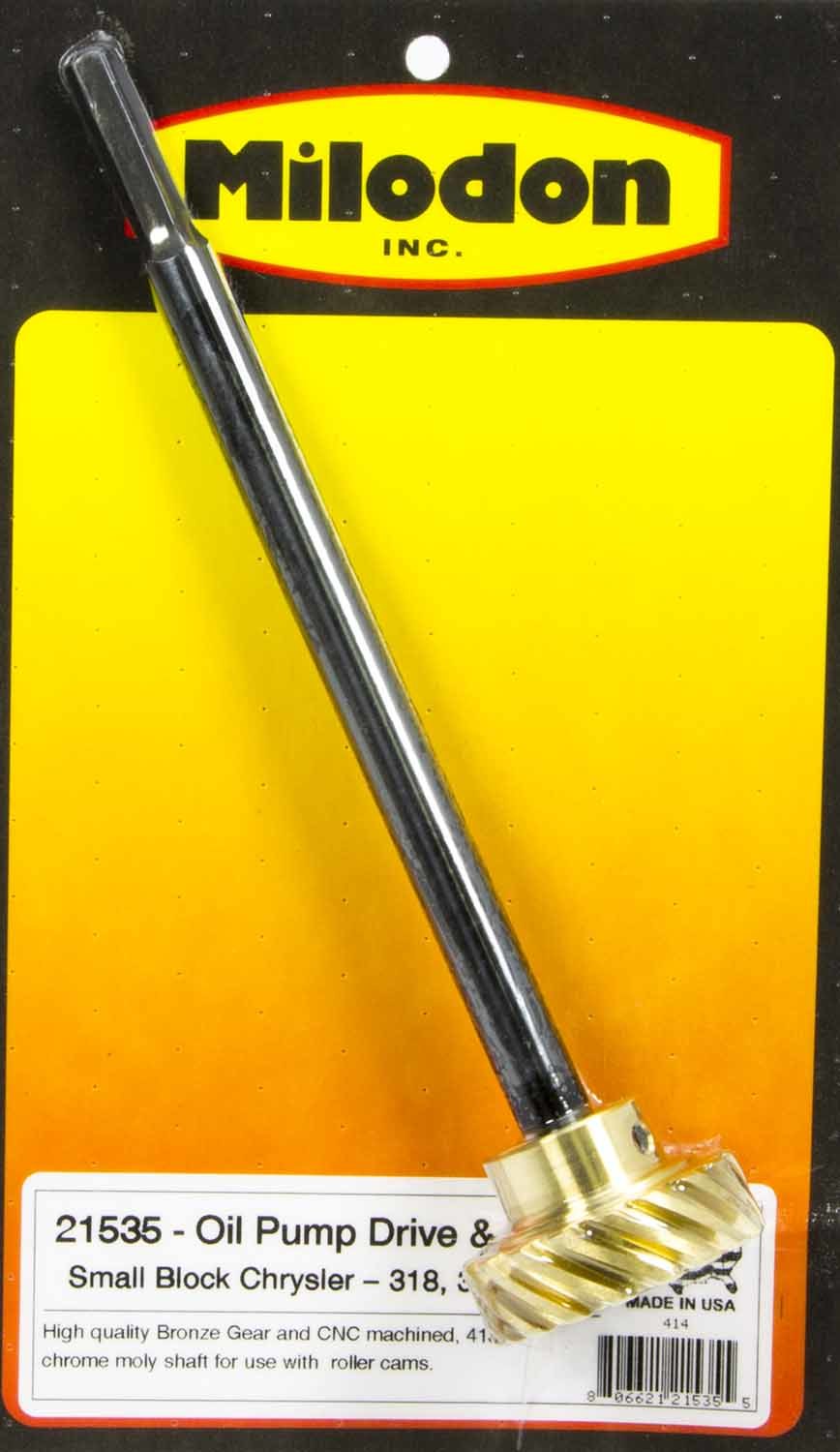 Milidon 21535 Oil Pump Drive Shaft, Stock Length, Bronze Gea