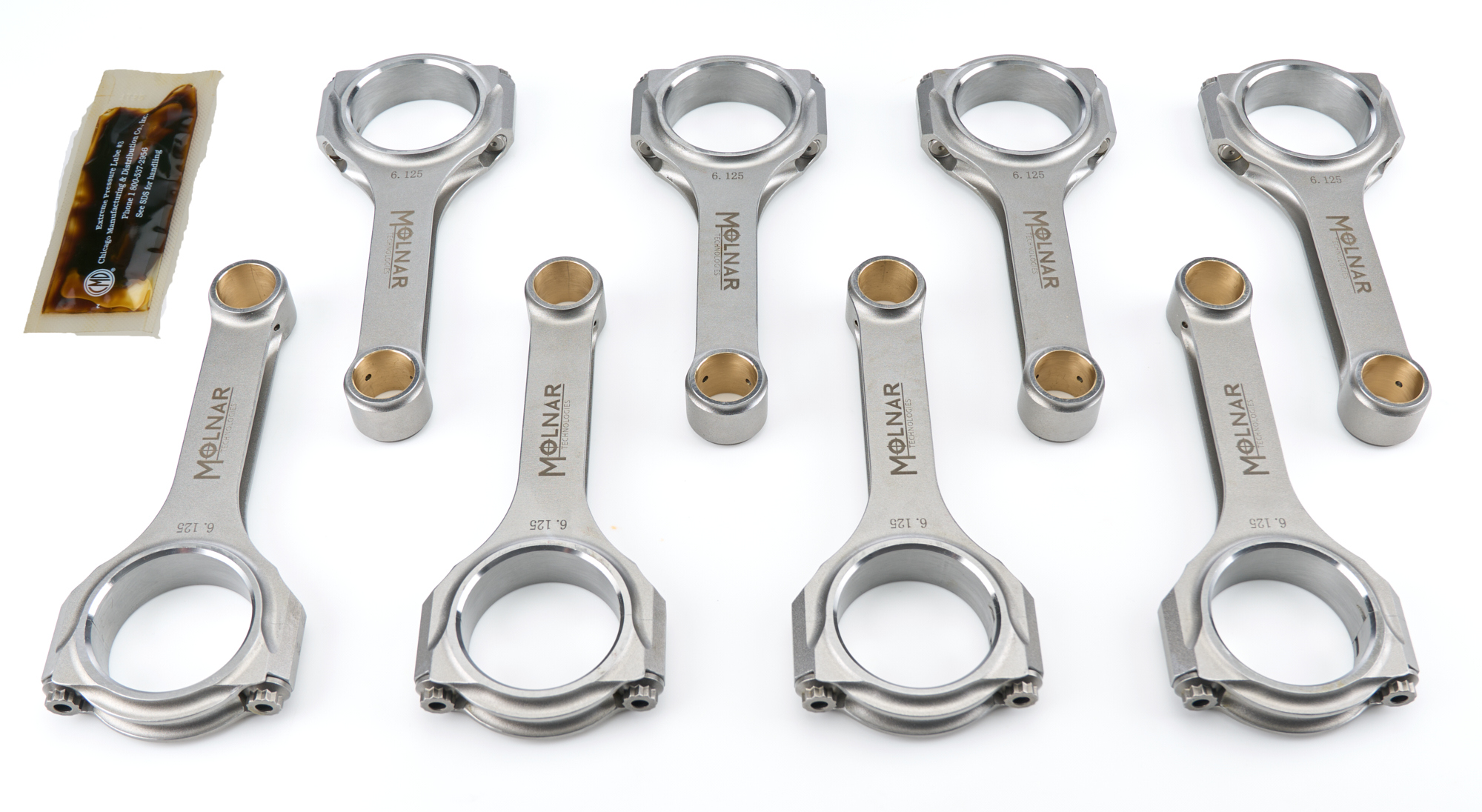 6.125 H-Beam Rod Set LS Power adder Series