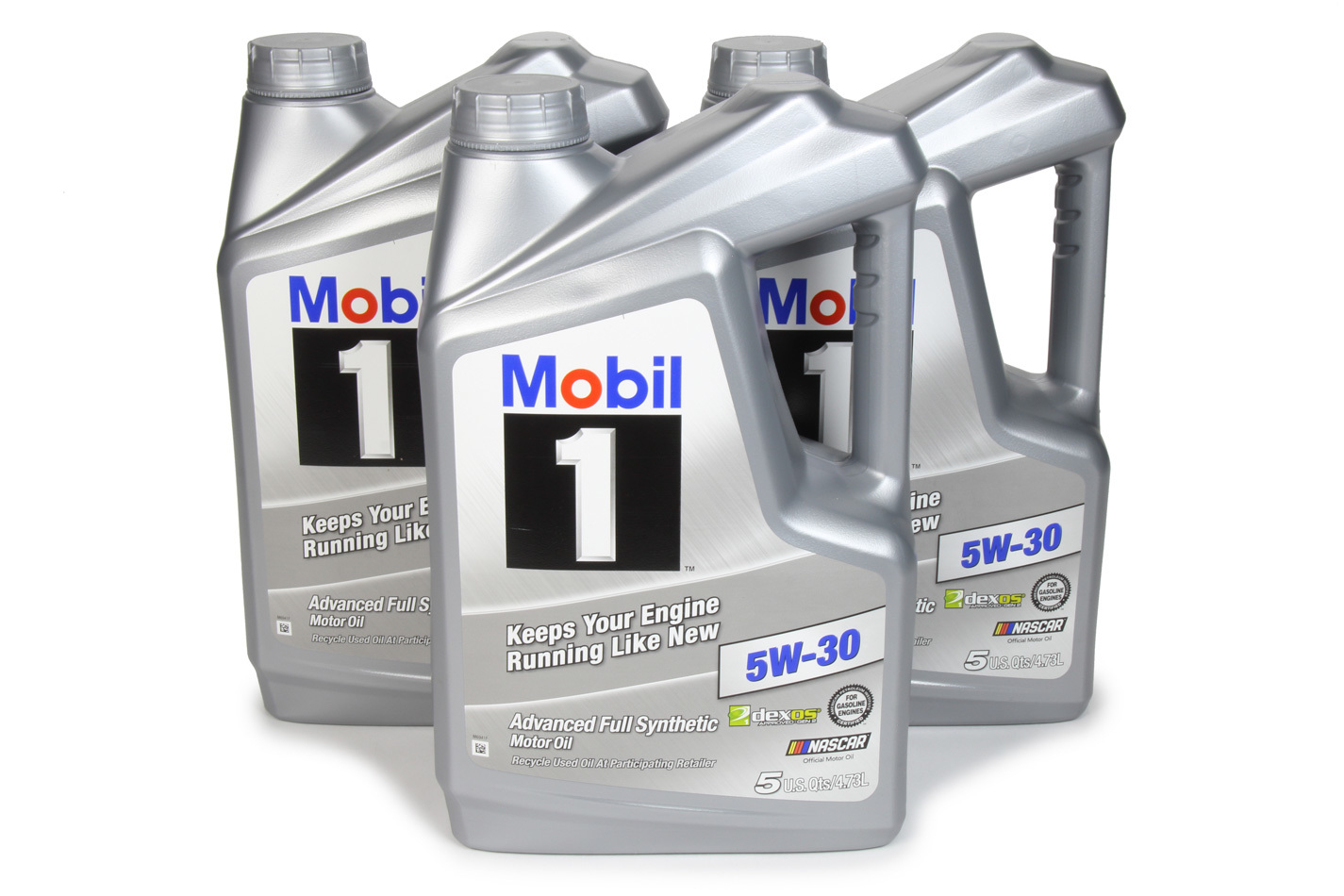 Mobil 1 5W30 Synthetic Motor Oil 3x5 Quart Jug Case