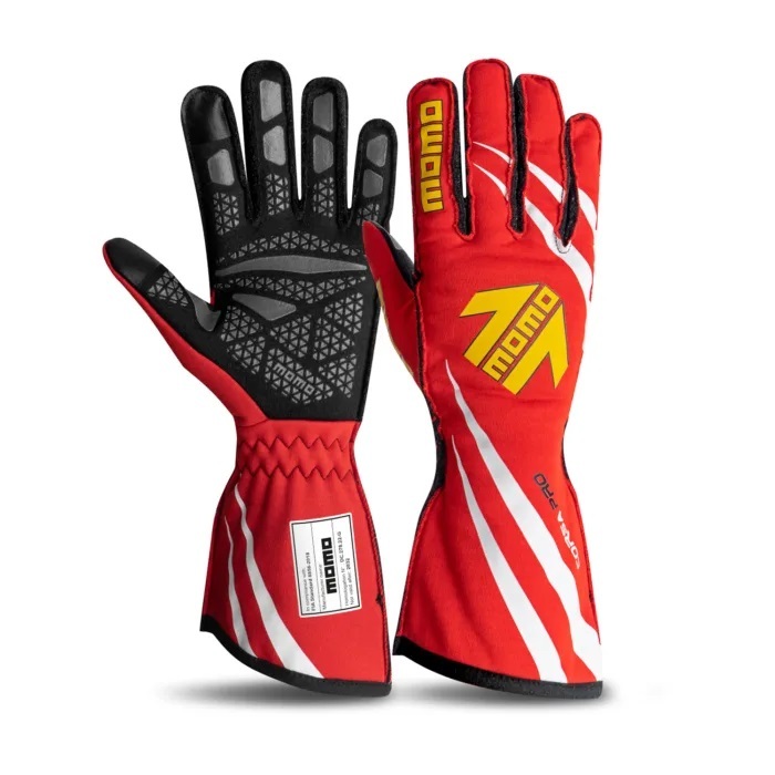 Momo GUCORPRORED12 Driving Gloves Corsa Pro Red White Size X-Large
