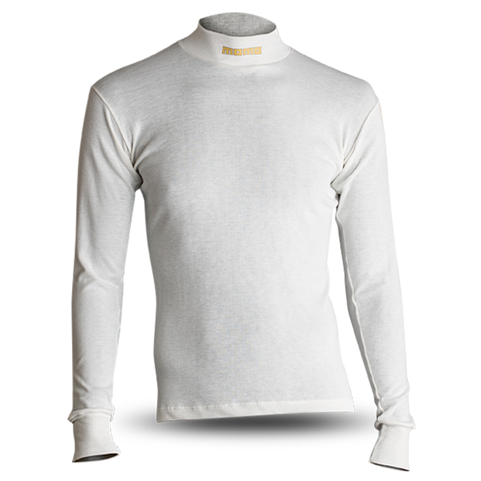 Comfort Tech High Collar Shirt White Medium