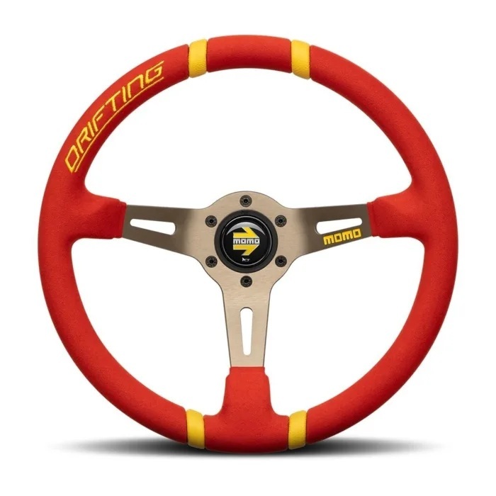 Steering Wheel Drifting Red