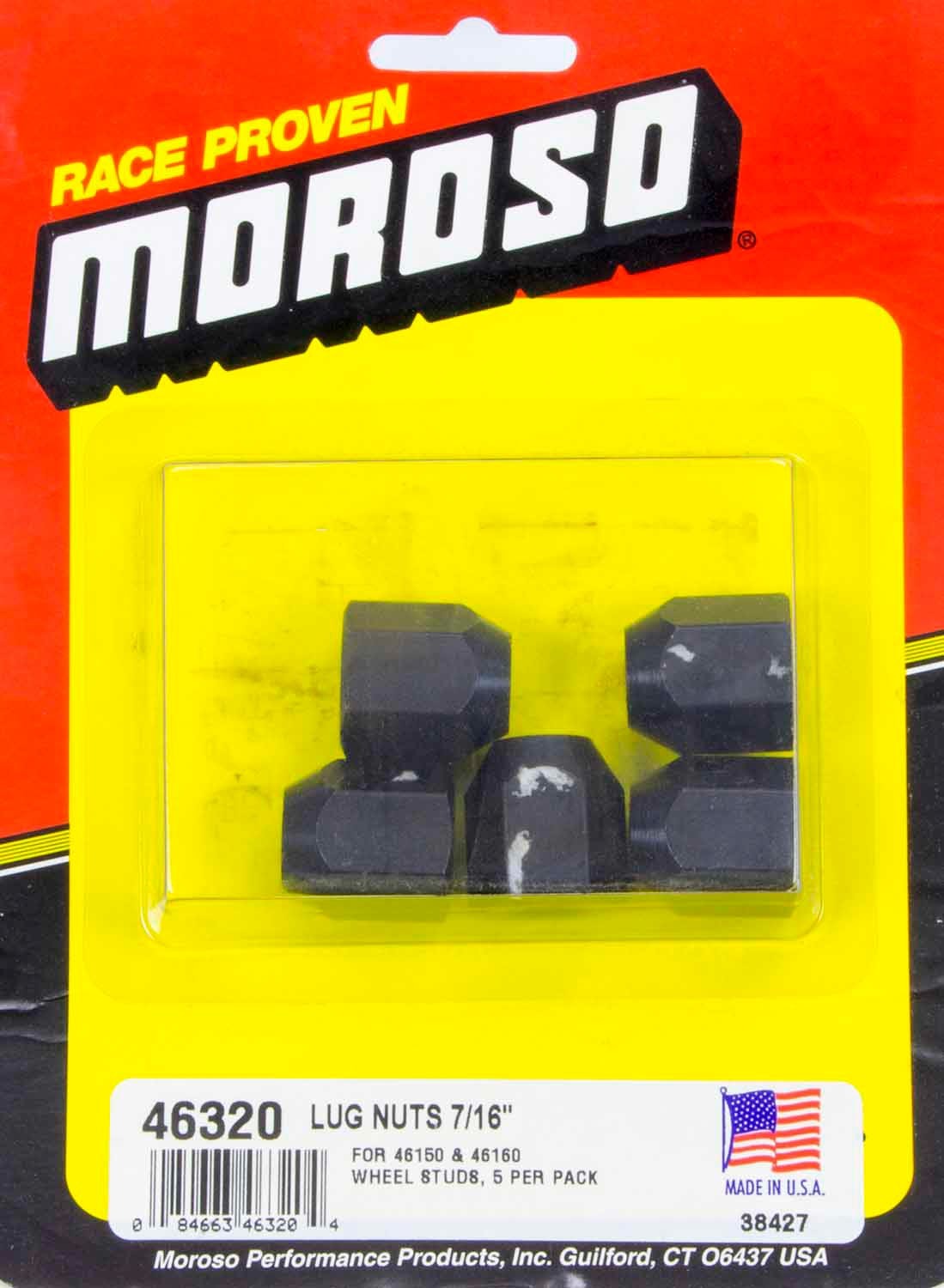 Moroso 46320 Lug Nut, 7/1620 in Right Hand Thread, 3/4 in H