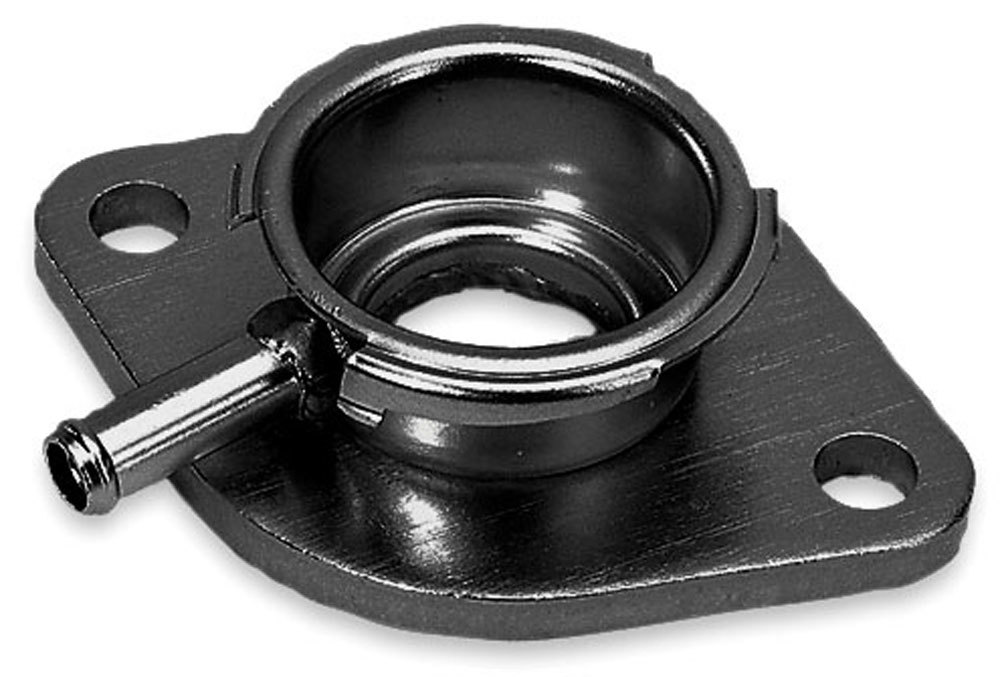 Moroso 63465 Water Neck, Straight, Cap Style, Stamped Alumin