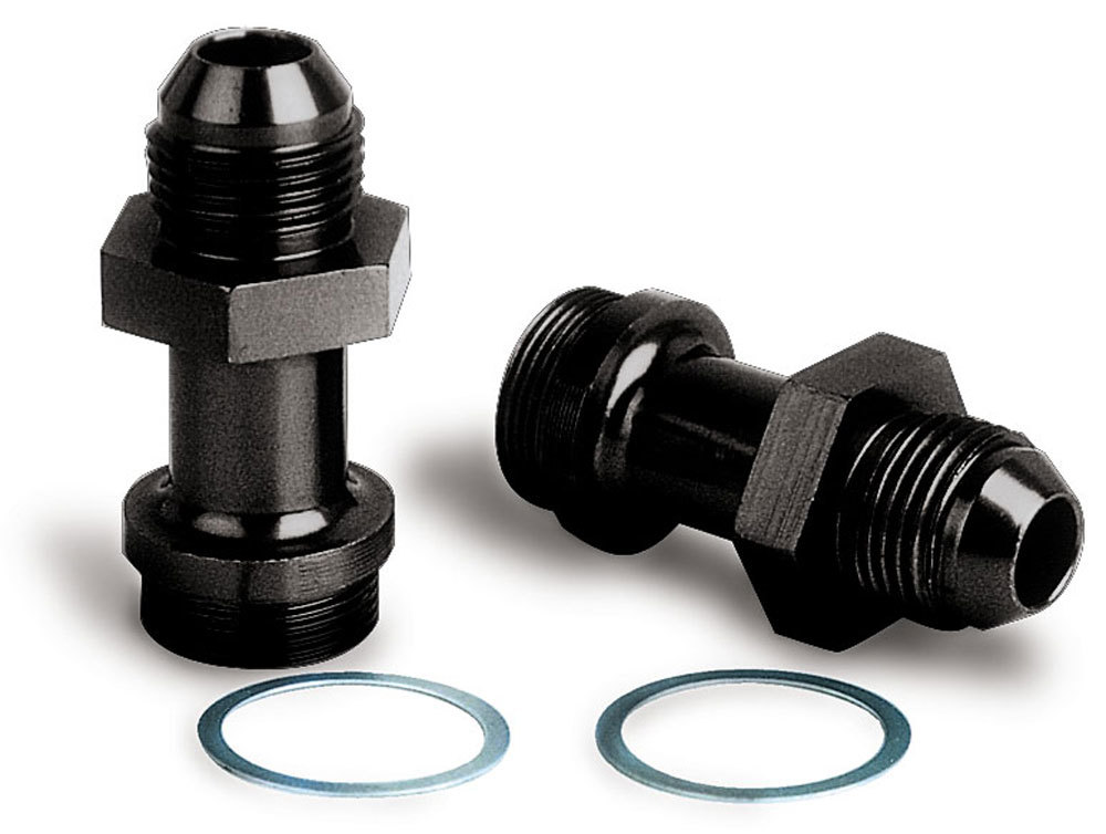 Moroso Fuel Inlet Fitting -8An Fuel Line - 2 Pack thumbnail 4