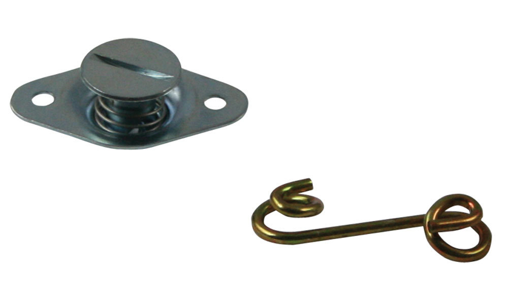 Moroso 71440 Quick Turn Fastener, Self Ejecting, Flush Head,