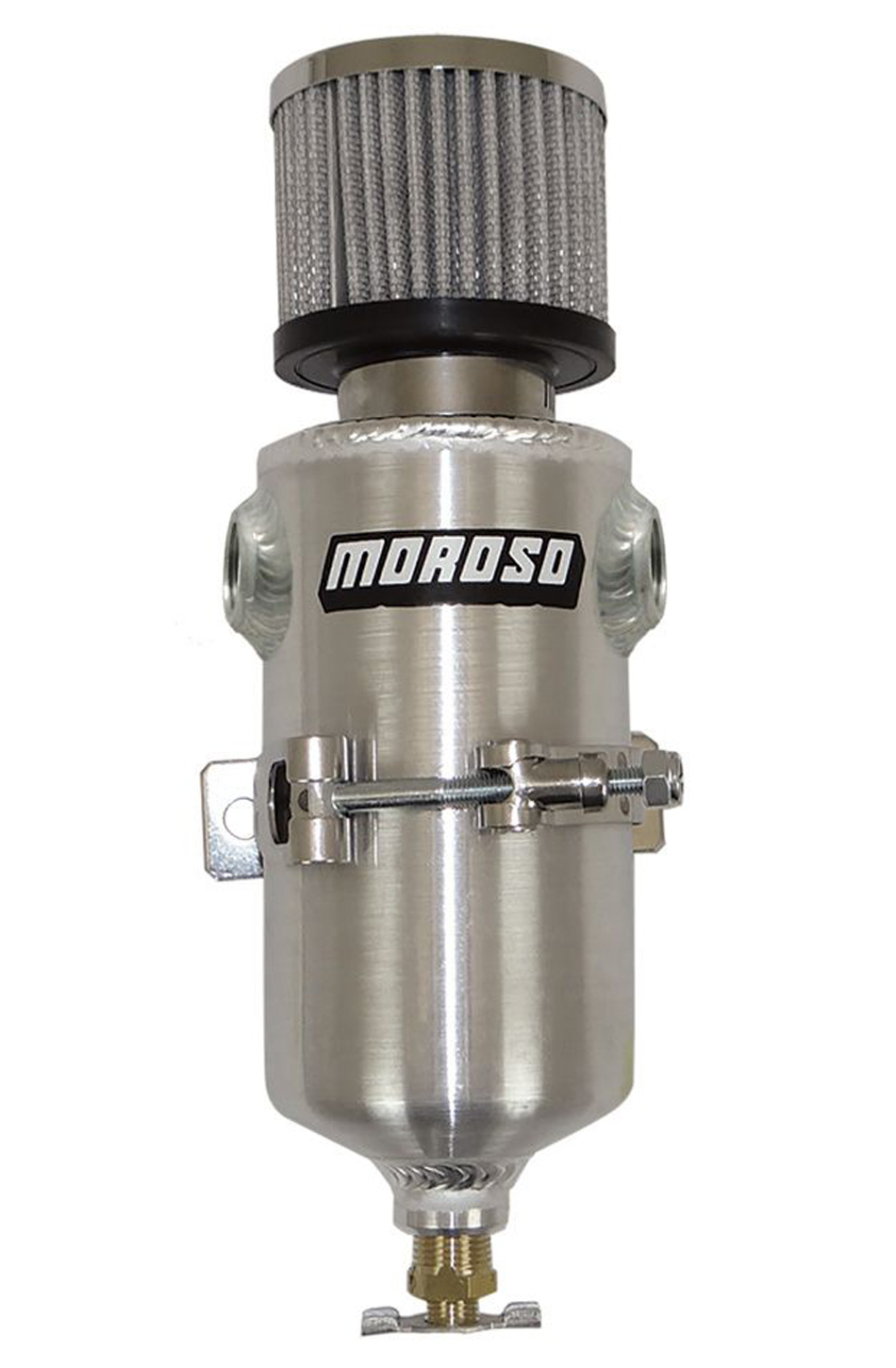 Moroso 85396 Compact Breather Tank Polished 