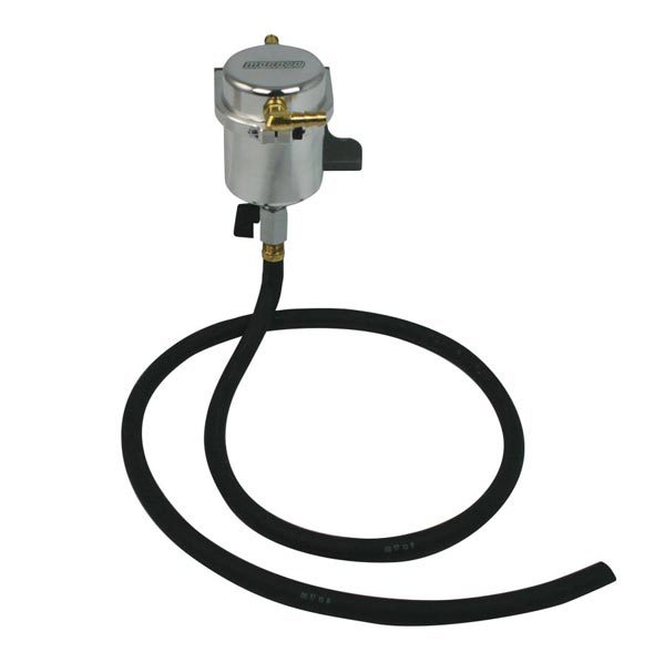 Moroso 10-15 Chevrolet Camaro SS (w/Edelbrock Supercharger) Air/Oil Separator Catch Can -Billet Alum thumbnail 4