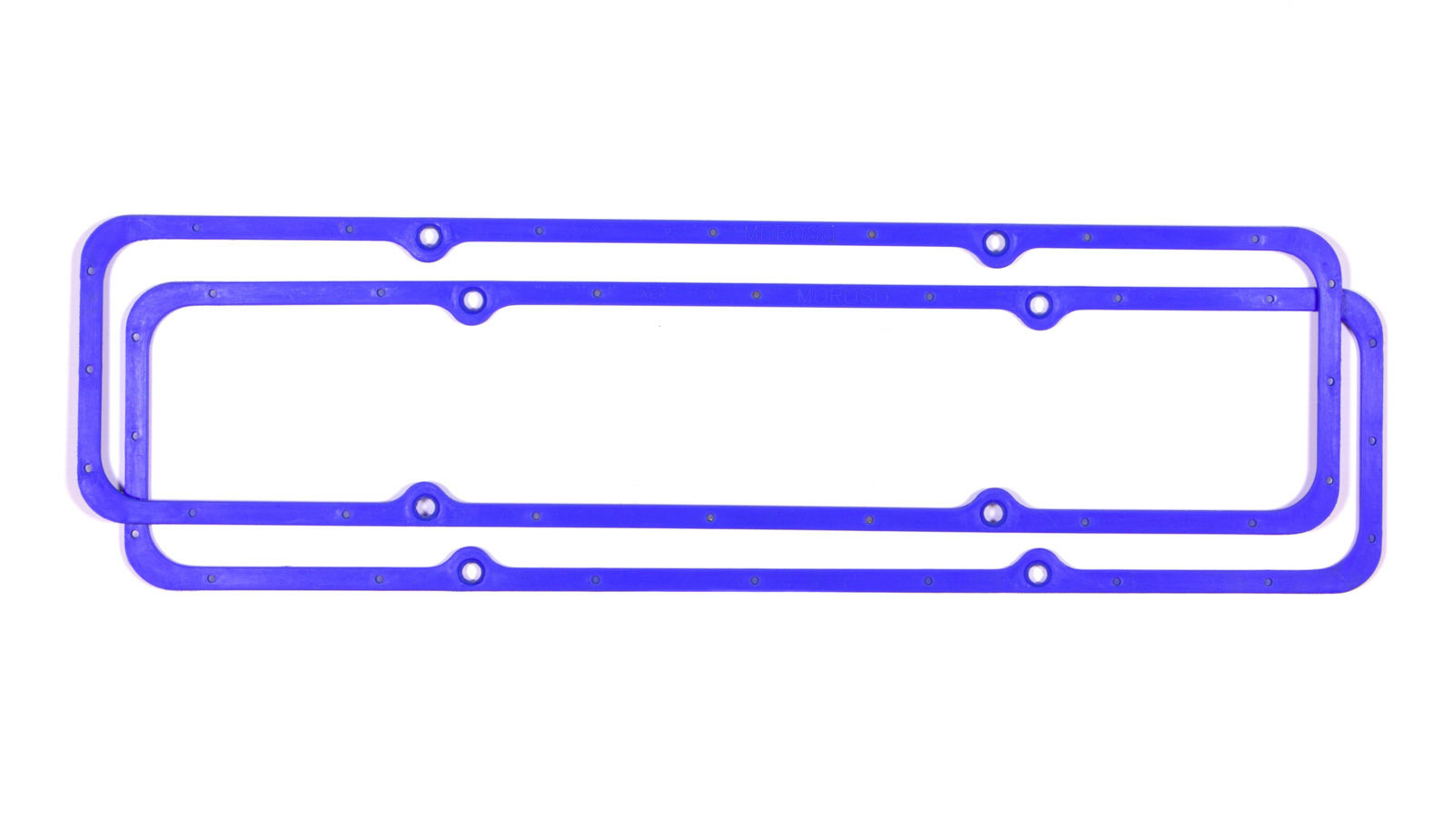 Moroso 93020 - Valve Cover Gasket, Perm-Align, 3/16 in Thick, Steel Core Silicone Rubber, Small Block Chevy, Pair